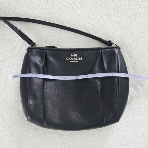 Coach ✨️ Black Leather Crossbody Bag - Picture 3 of 12